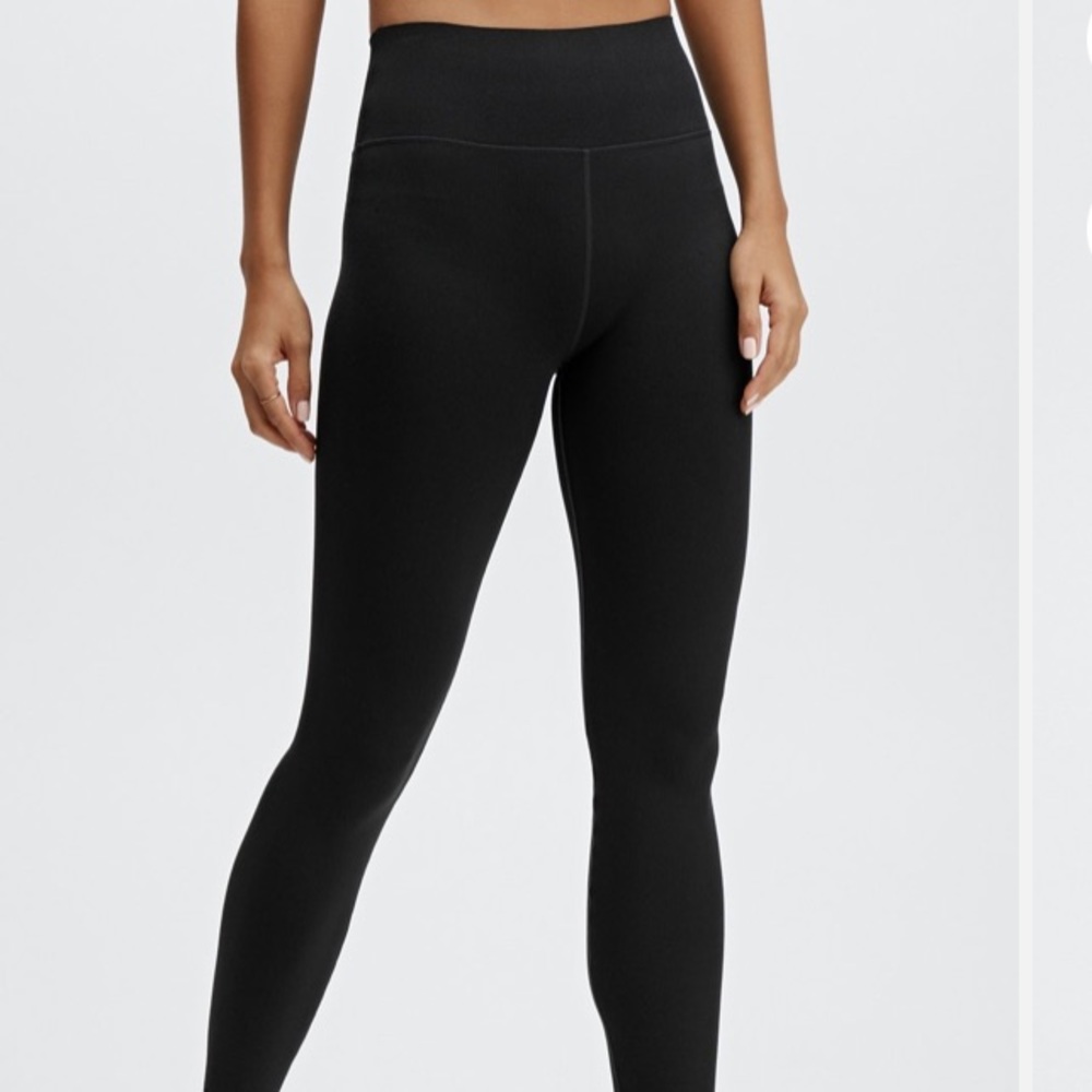 NWT black Fabletics high waisted sculpknit classic leggings